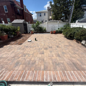 Paver Patio Restoration & Wet Look Sealer Finish