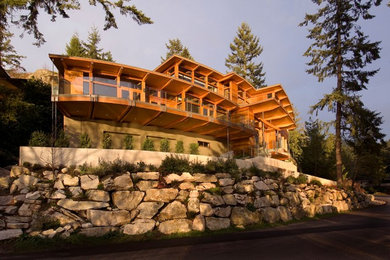 Inspiration for an exterior home remodel in Vancouver