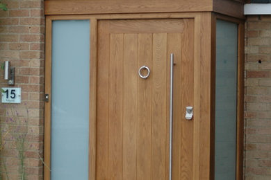 Contemporary Oak Porch and Door