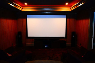Custom Smart Home Theater Room