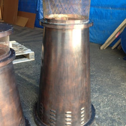 Copper Chimney Caps, Shrouds and Pots - Products
