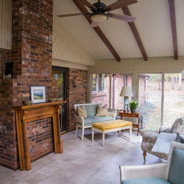 Deck to Sunroom Addition - Hendersonville, NC