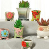 2-Piece Cute Pots Ceramics Small Garden Pots #8