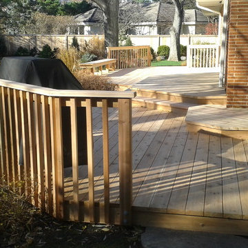 Replace Cedar Decking & Railing