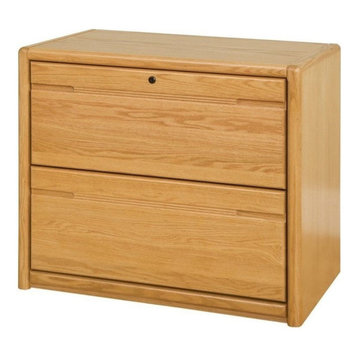 Martin Furniture Contemporary 2 Drawer Lateral File Cabinet