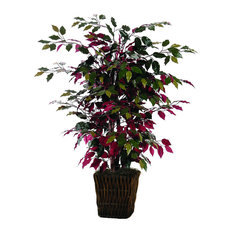 Vickerman 4' Artificial Capensia Bush, Square Willow