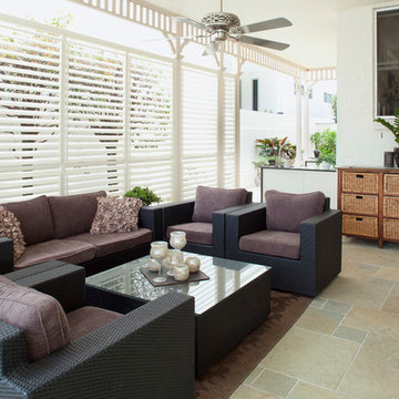 Riverfront Gardens, Exteriors and Outdoor Kitchen and Entertaining Room