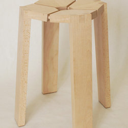 Petit tabouret en bois - Chaise Pliante et Tabouret