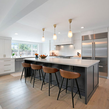 Modern Ranch House Kitchen Remodel in Lafayette, CA