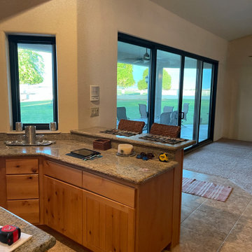 Custom Built Kitchen and Dry Bar