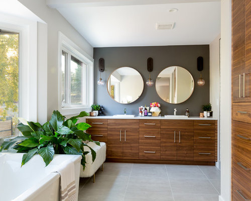 Mid-Century Badezimmer Ideen, Design & Bilder | Houzz