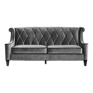 Camden Linen Sofa Traditional Sofas By Tov Furniture