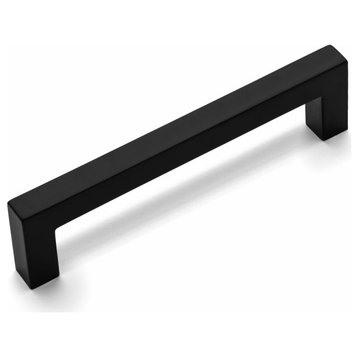 [10-PACK] Cosmas 14777-89FB Flat Black Modern Contemporary Cabinet Pull