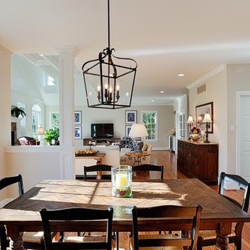 Malvern, PA Home Remodel: Family Room & Breakfast Area