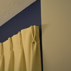 Flexible Rod for Bay Windows - (Bendable Rods for Bow Windows) - Curtains