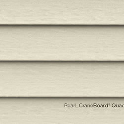 Quadruple 4" CraneBoard Siding in Pearl - Siding And Stone Veneer