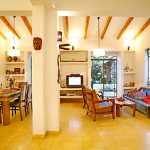 Big sky ranch living room