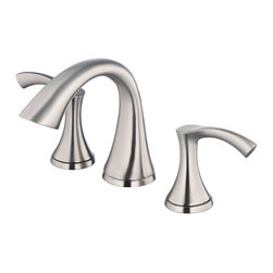 Antioch&trade; Two Handle Mini Widespread Lavatory Faucet - Bathroom Sink Faucets