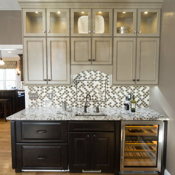West Greenwich, RI - Wet Bar & Dining Room Remodel