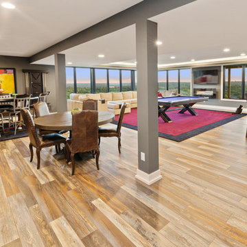 A Custom Contemporary One Story Home In Madeira, Ohio