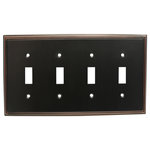Cosmas - Cosmas Decorative Wall Plates/Outlet Cover, Oil Rubbed Bronze, 65000 Series - Heavy duty cast metal contruction