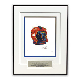 MLB Tampa Bay Rays 2005 uniform original art – Heritage Sports Art