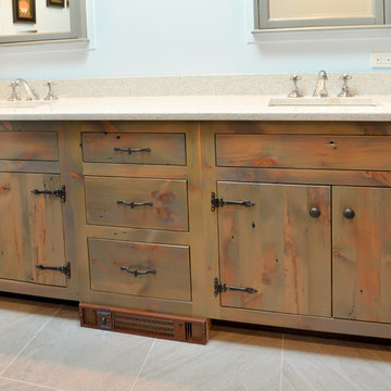 Rustic / Modern Bath remodel