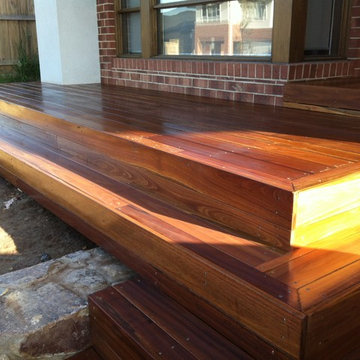 Worked with my favorite decking timber-Spotted Gum