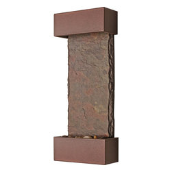 Small Nojoqui Falls Wall Water Fountain - Indoor Fountains