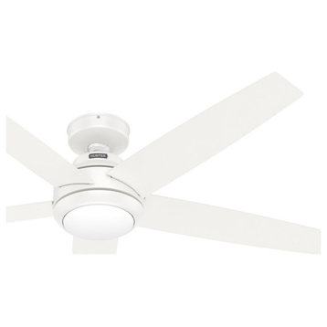 Zayden 1 Light 52 in. Indoor Ceiling Fan, Fresh White