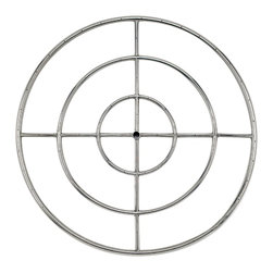 All Backyard Fun - DIY Fire Pit Ring Burner, 36" - Fire Pit Accessories