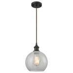Innovations Lighting - Athens 1-Light LED Mini Pendant, Oil Rubbed Bronze, Glass: Clear - A truly dynamic fixture, the Ballston fits seamlessly amidst most decor styles. Its sleek design and vast offering of finishes and shade options makes the Ballston an easy choice for all homes.