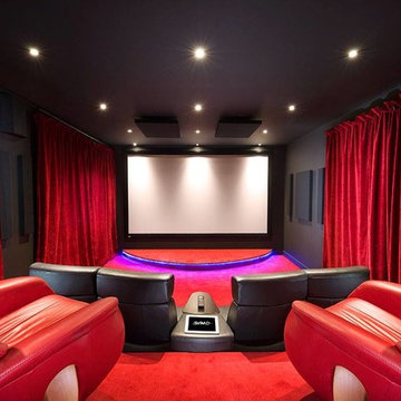 Home cinéma privé domotique