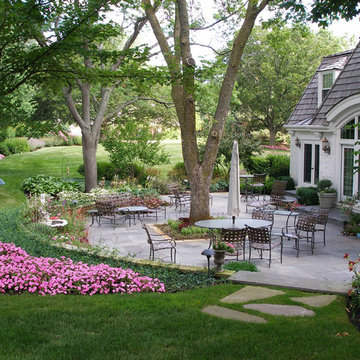 Natural Stone Landscaping including Flagstone and Bluestone Patios