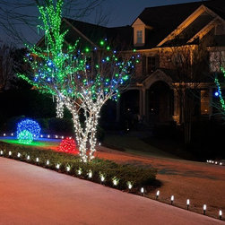 Unique Outdoor Holiday Decorations - Holiday Lighting
