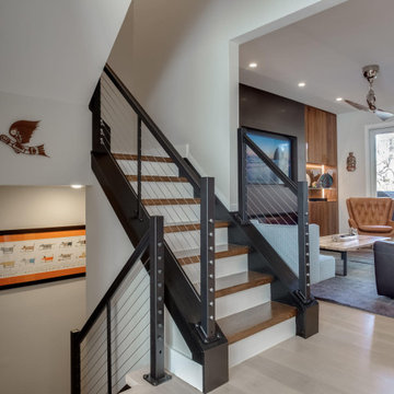 Reston Lakefront Townhome Contemporary First Floor