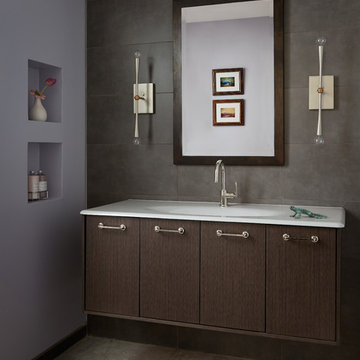 Lake Forest Show House & Gardens, Infant Welfare Societ y, 2015 - Powder Room