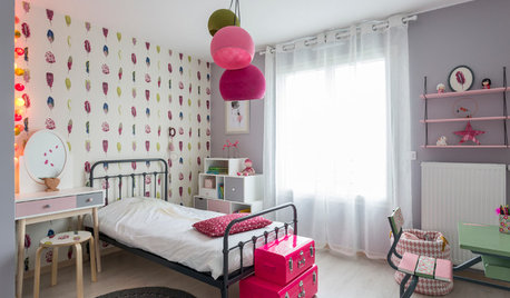 Chambre d'enfant de la Semaine : Du rose pour princesse Laura