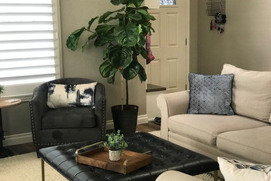 Inspiration for an eclectic family room remodel in San Luis Obispo