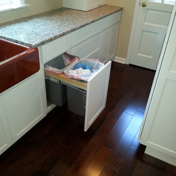 Stacy M Custom Kitchen Flooring + Bump out