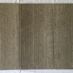Haisa Dark 12"x24"x3/8" Polished Marble Tile - Wall And Floor Tile