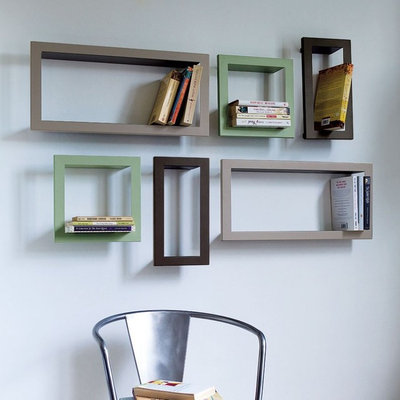 Contemporary Display And Wall Shelves  by Graham and Green