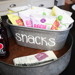 Snacks Galvanized Storage Tub - Products