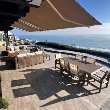 Custom Porcelain, Raised Masonry & Outdoor Living Retreat | Capistrano Beach