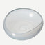 Handmade Handblown Glass Salad Bowl by Michael Ruh, Alabaster