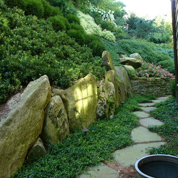 Japanese-Inspired Hillside Garden
