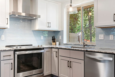Minimalist kitchen photo in Other