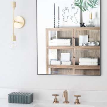 Modern Eclectic Bathroom | Dripping Springs, Texas