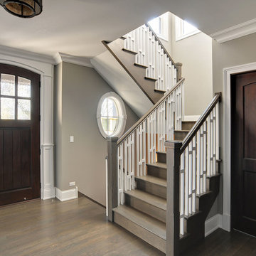 Brown-Toned Custom Home