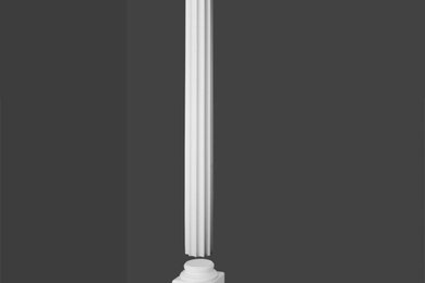 Round Columns with Cap and Base
